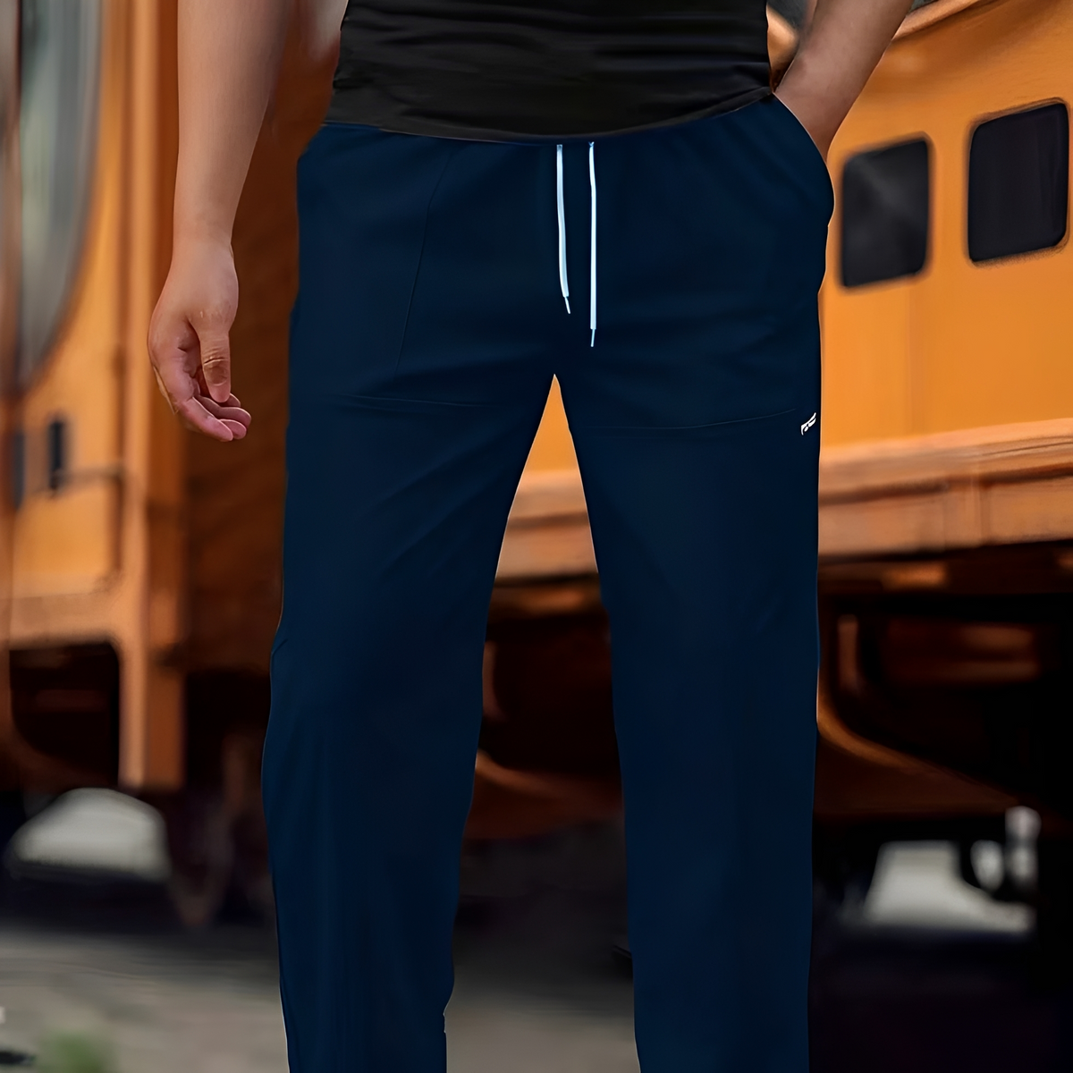 Jasper - Comfortable pants with drawstring