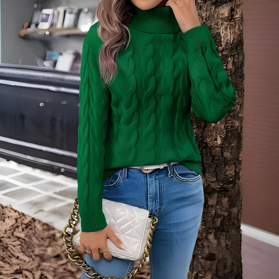 Amélie - Comfortable turtleneck sweater
