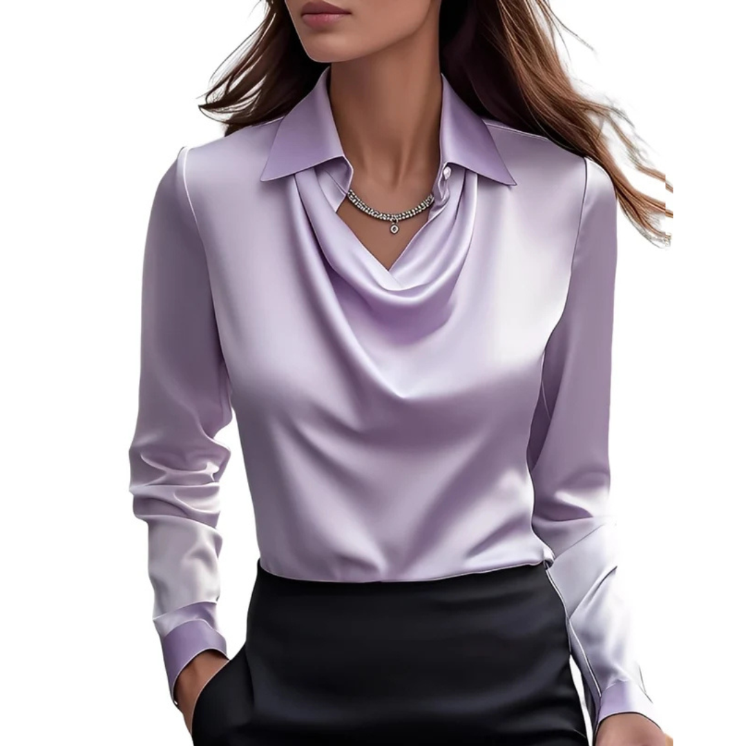 Dionne - Comfortable Long Sleeve Blouse