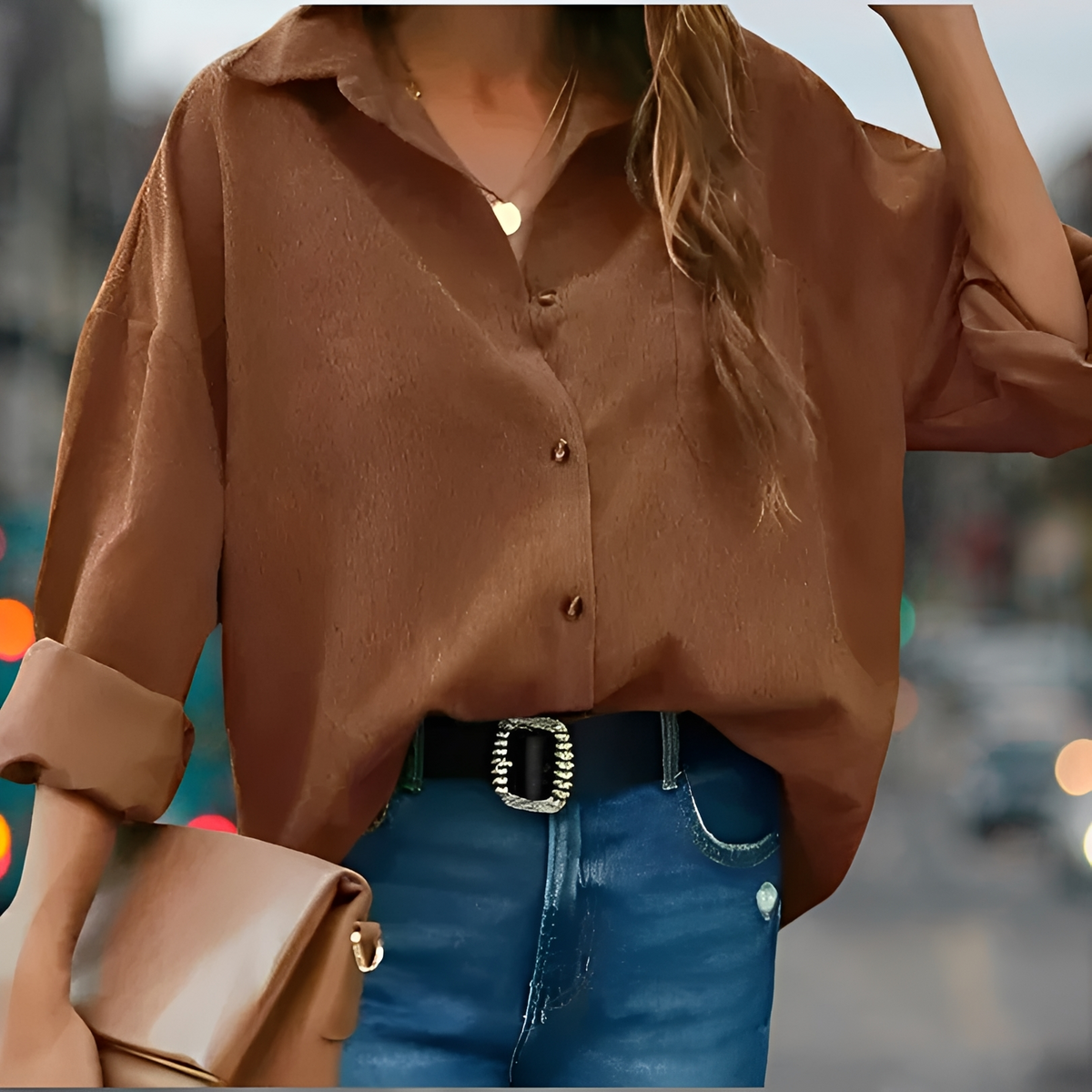 Wendela - Elegant blouse with loose fit