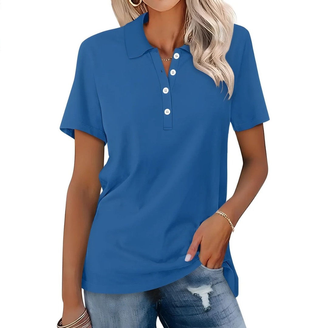 Stella - Elegant polo shirt for women