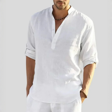 John - Casual V-neck shirt