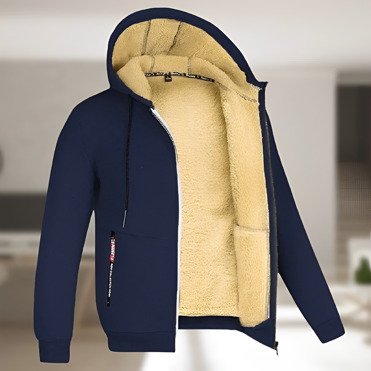 Andrew - Cozy jacket with hood