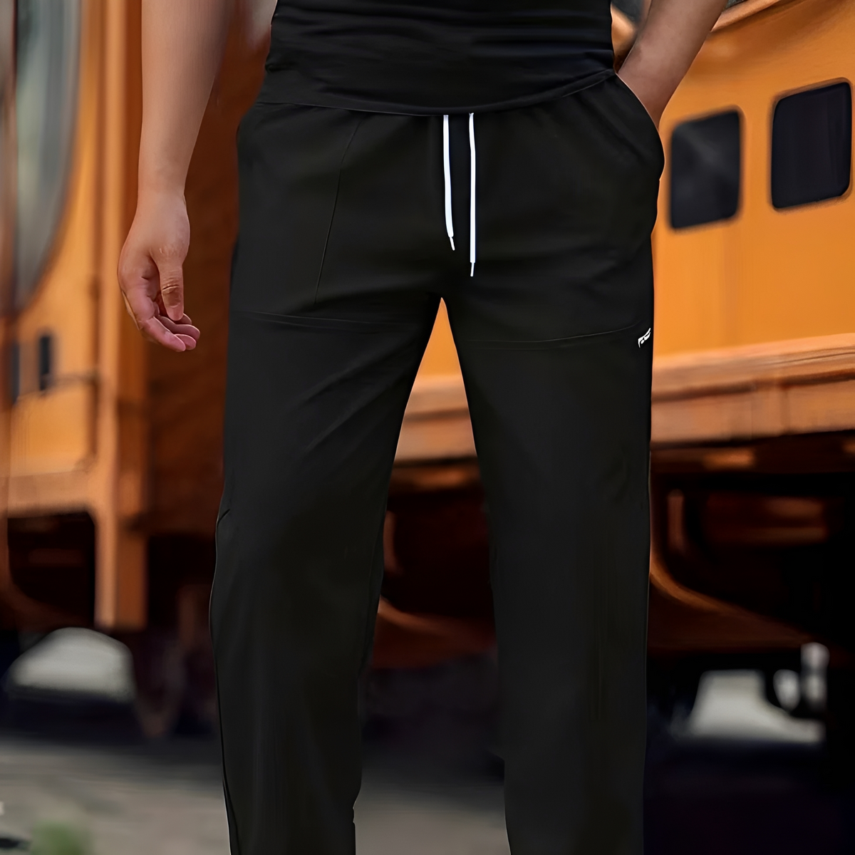 Jasper - Comfortable pants with drawstring