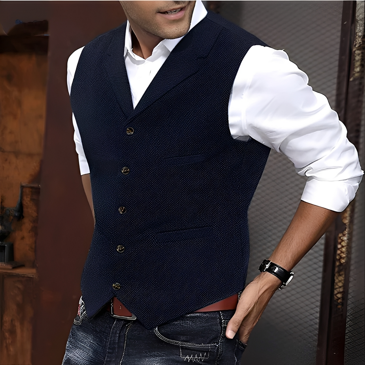 Edwin - Comfortable casual vest