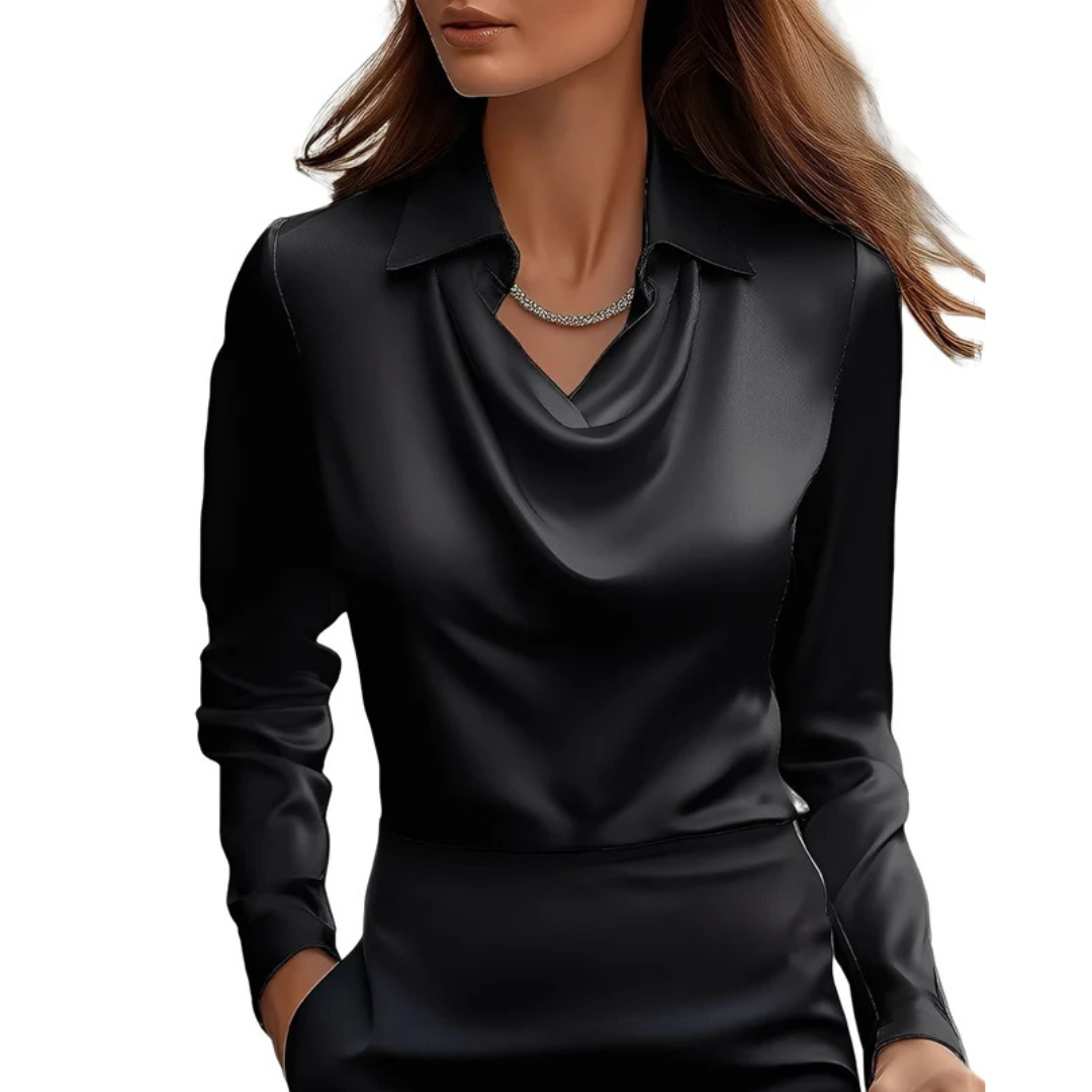 Dionne - Comfortable Long Sleeve Blouse