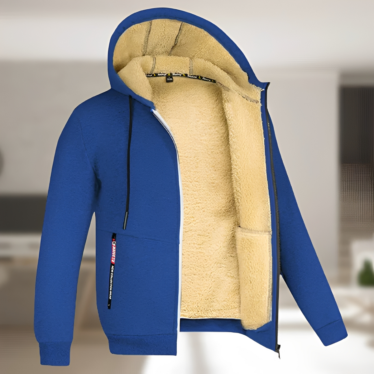 Andrew - Cozy jacket with hood