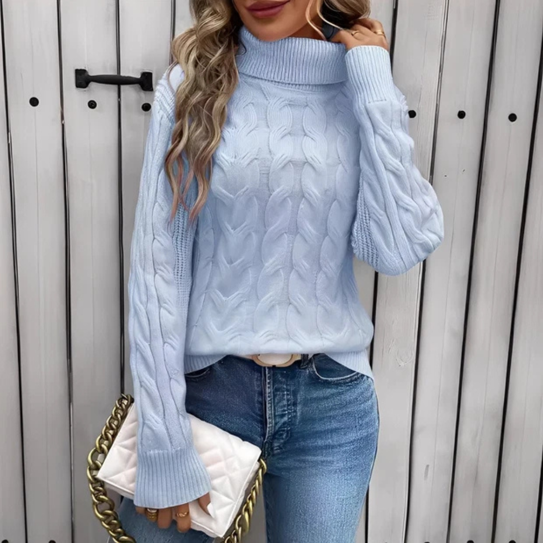 Amélie - Comfortable turtleneck sweater