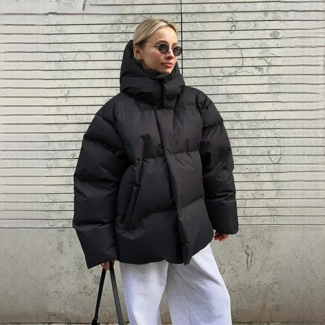 Marzia - Elegant and warm oversized jacket