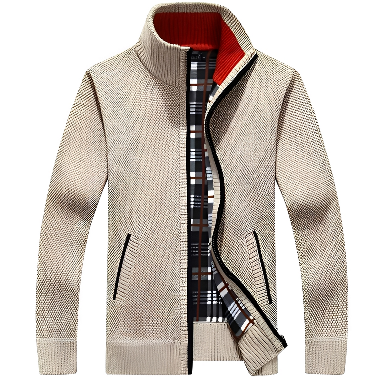 Iker - Cozy jacket with zipper