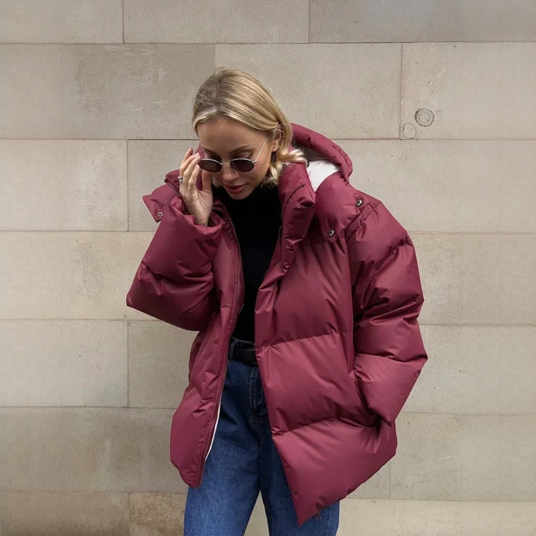 Marzia - Elegant and warm oversized jacket