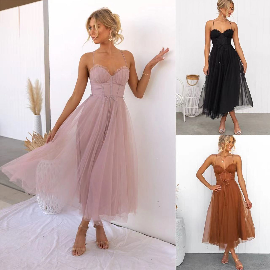 Franca - Elegant, Flowing Midi Dress