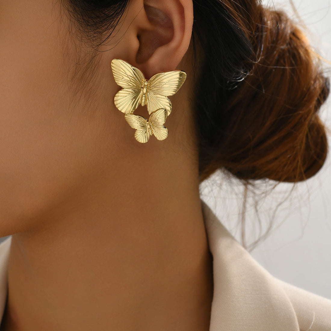 Aurelia – Elegant Butterfly Earrings