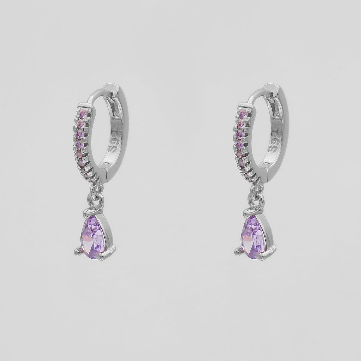 Aurora – Earrings with gemstones