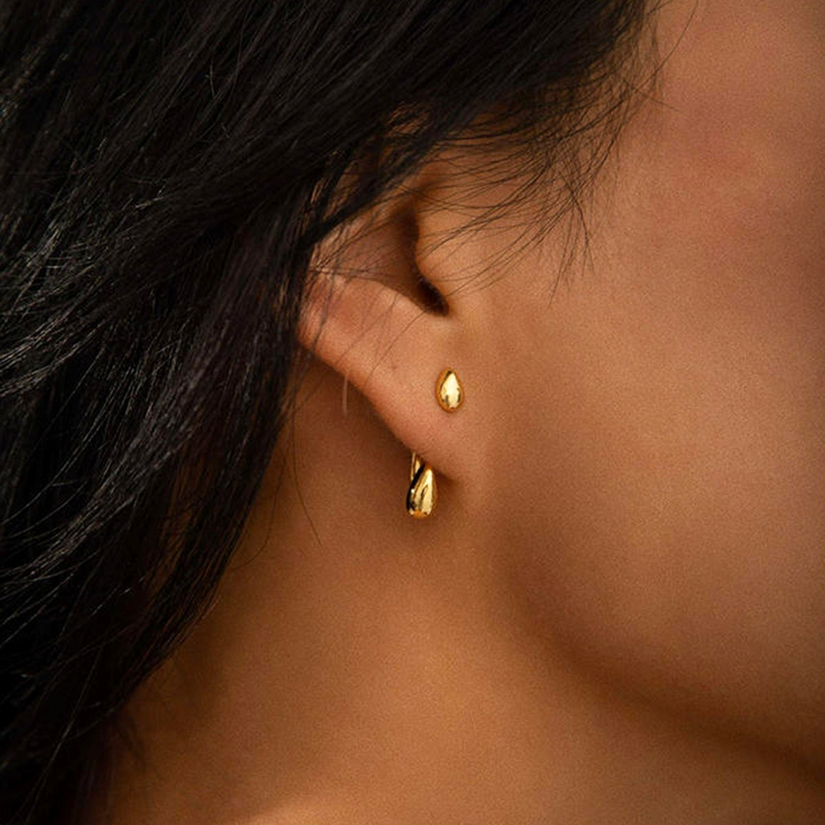 Nowee – Water Drop Nut Earrings