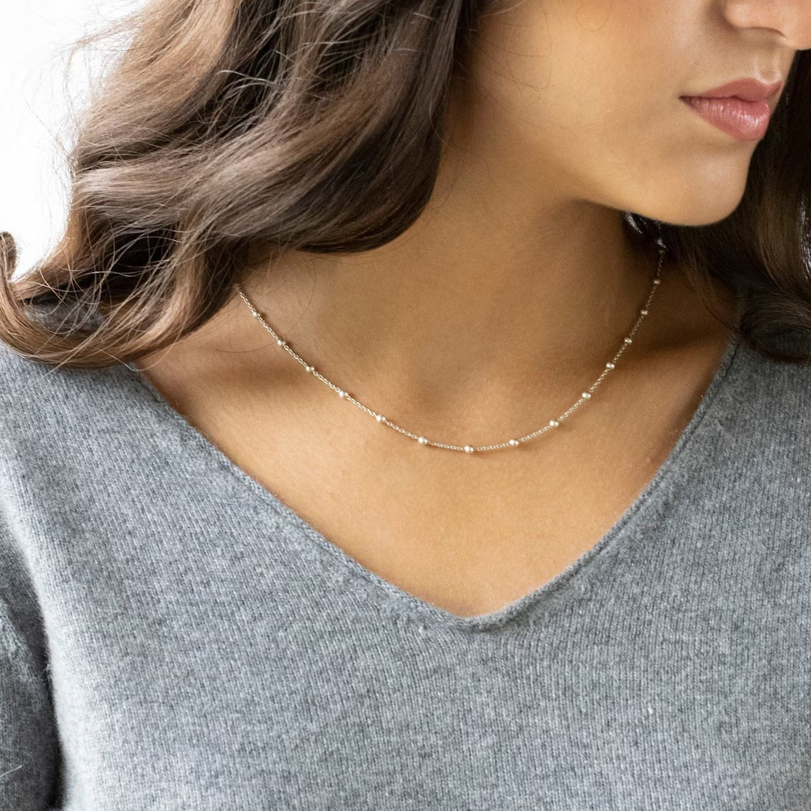 Choker Satellite Necklace - Luxury Gold Necklace