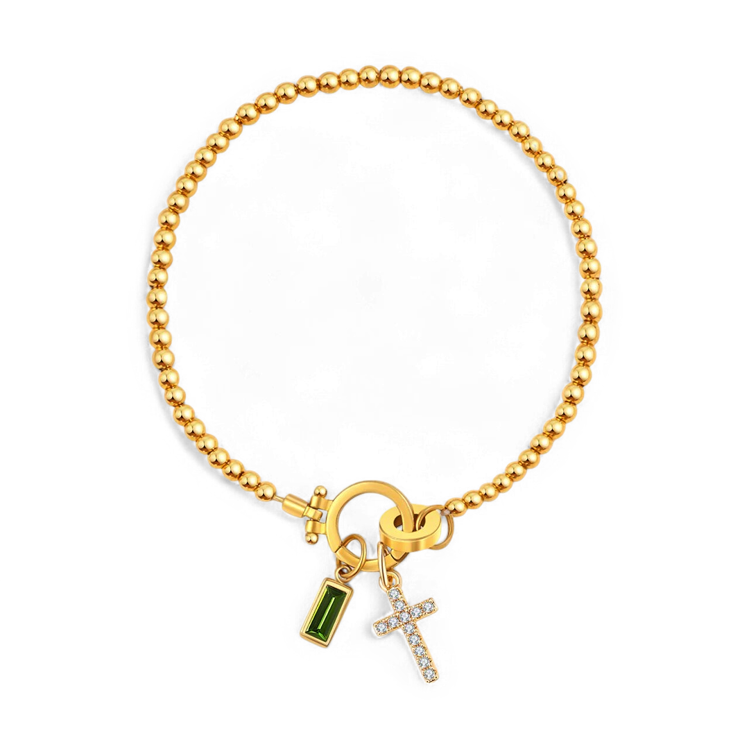 Eli – Bracelet with cross charm