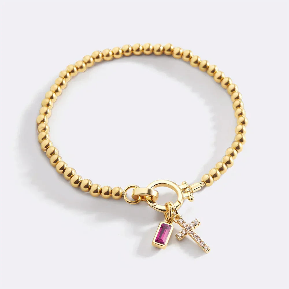 Eli – Bracelet with cross charm