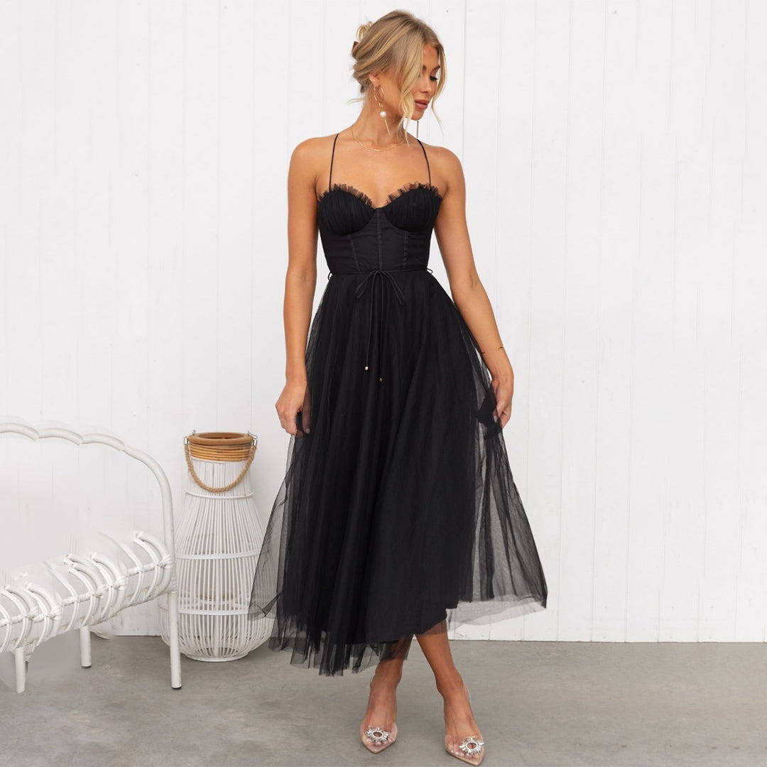 Franca - Elegant, Flowing Midi Dress