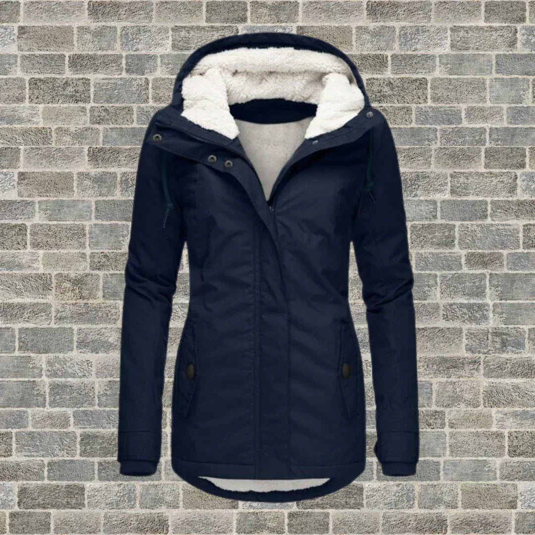 Camila - Comfortable Coat with Hood
