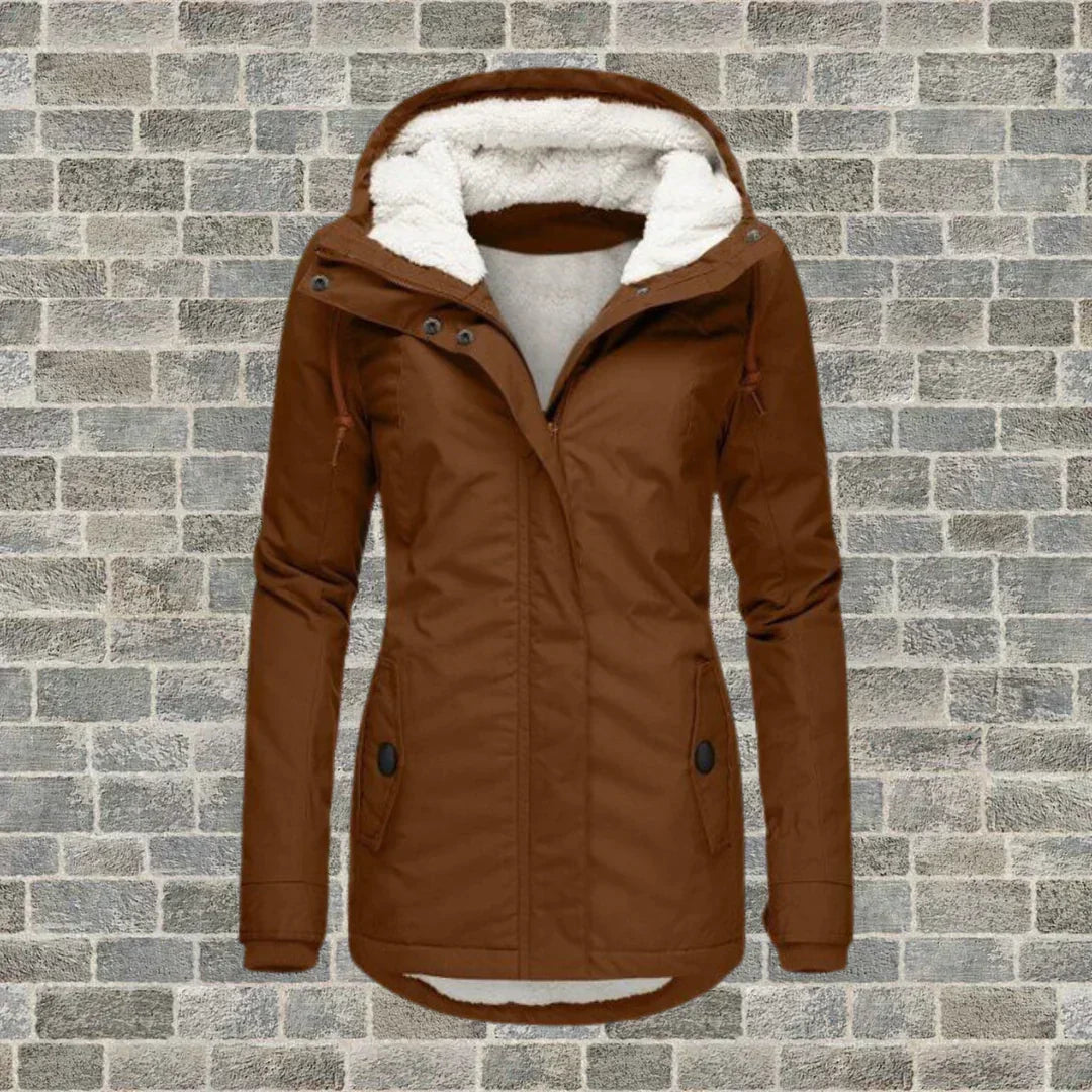 Camila - Comfortable Coat with Hood