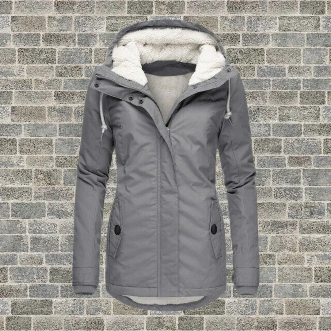 Camila - Comfortable Coat with Hood
