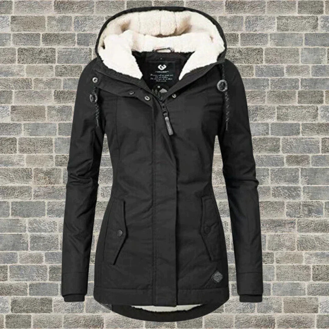 Camila - Comfortable Coat with Hood