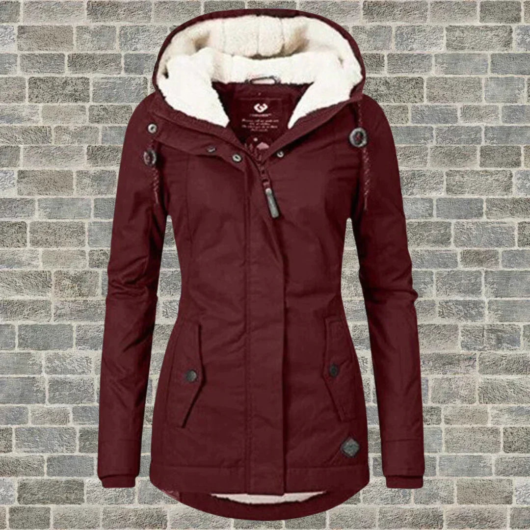 Camila - Comfortable Coat with Hood