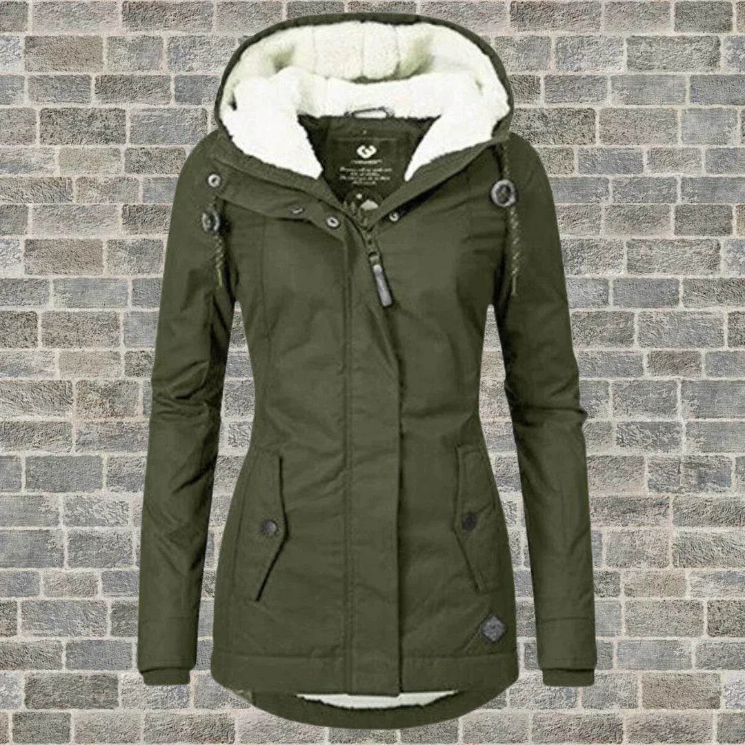 Camila - Comfortable Coat with Hood