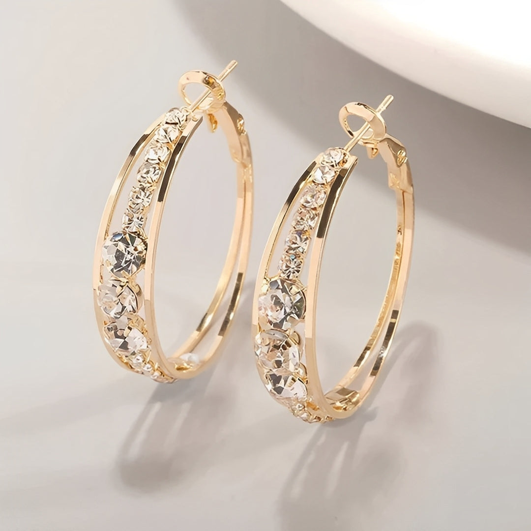 Alina – Elegant hoops with shine