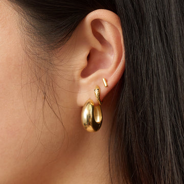 Iseul - Thick Huggie Hoops