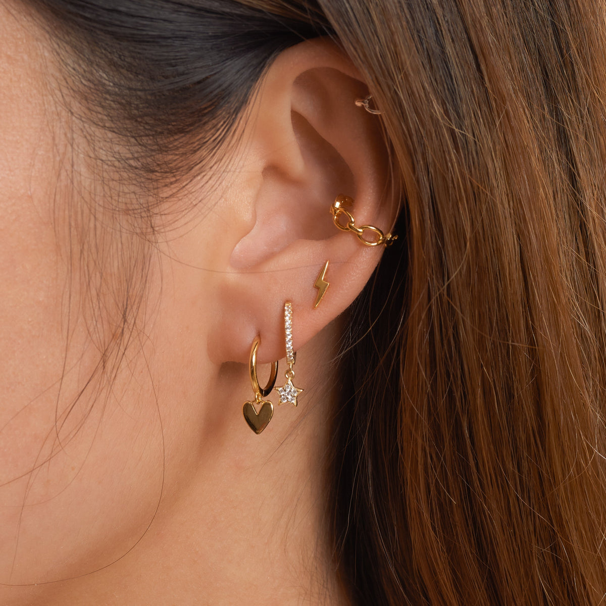 Kalpana - Sweetheart Earrings