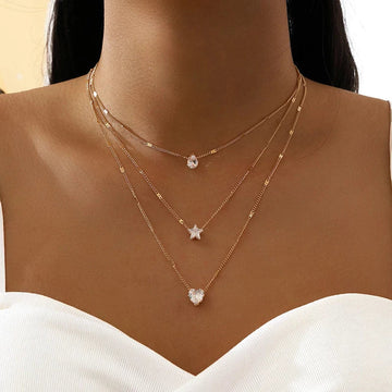 Sally – Chain with three pendants