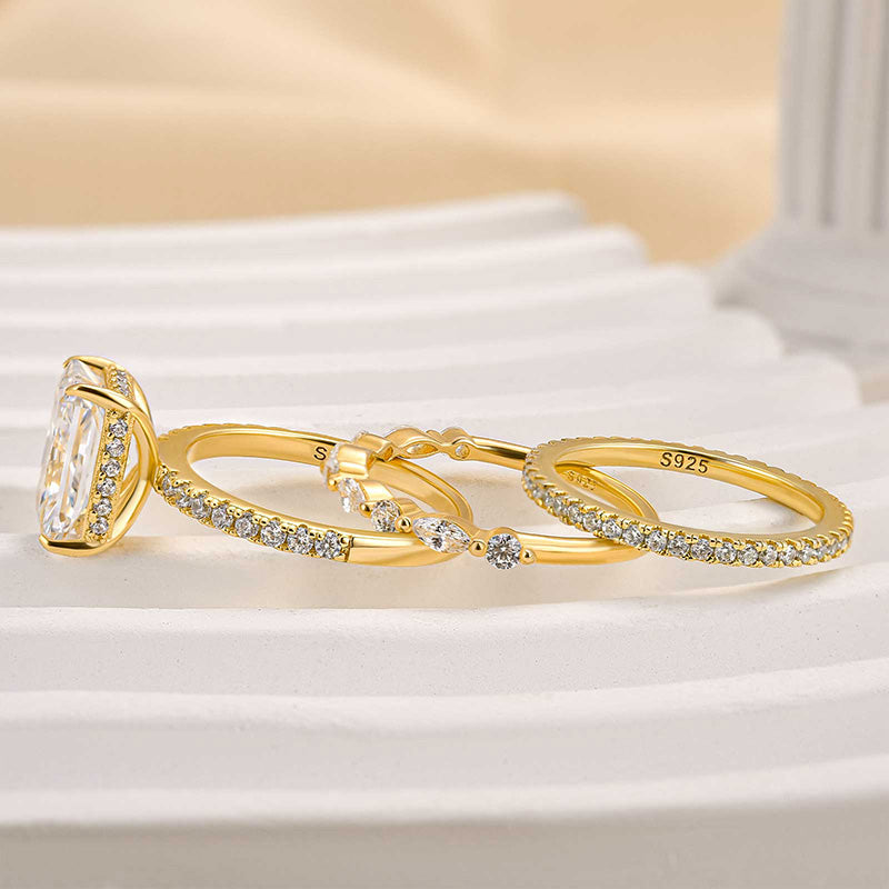 Jaily – Set of 3 Wedding Rings