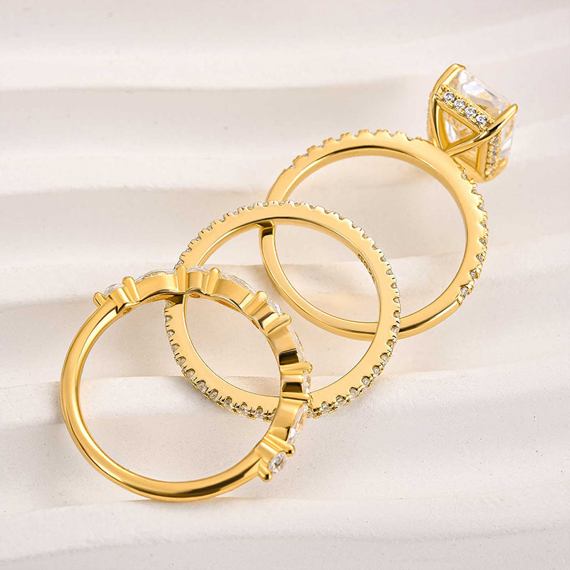 Jaily – Set of 3 Wedding Rings