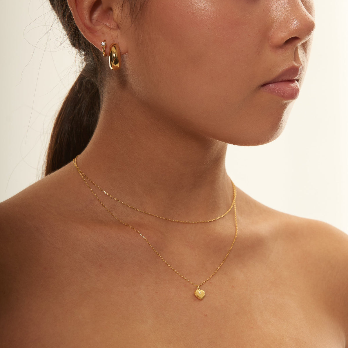 Iseul - Thick Huggie Hoops