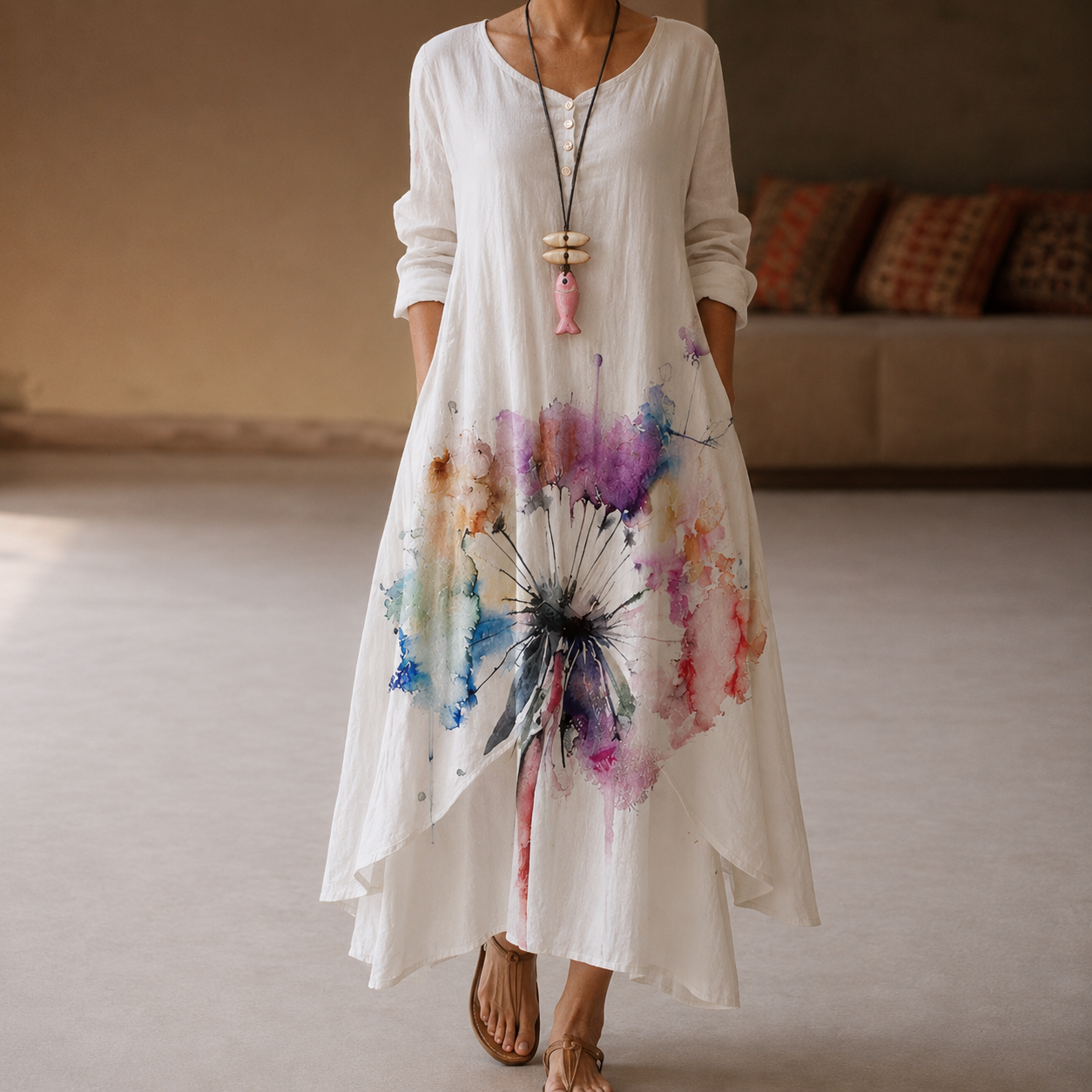 Flor - Graceful and breezy dress