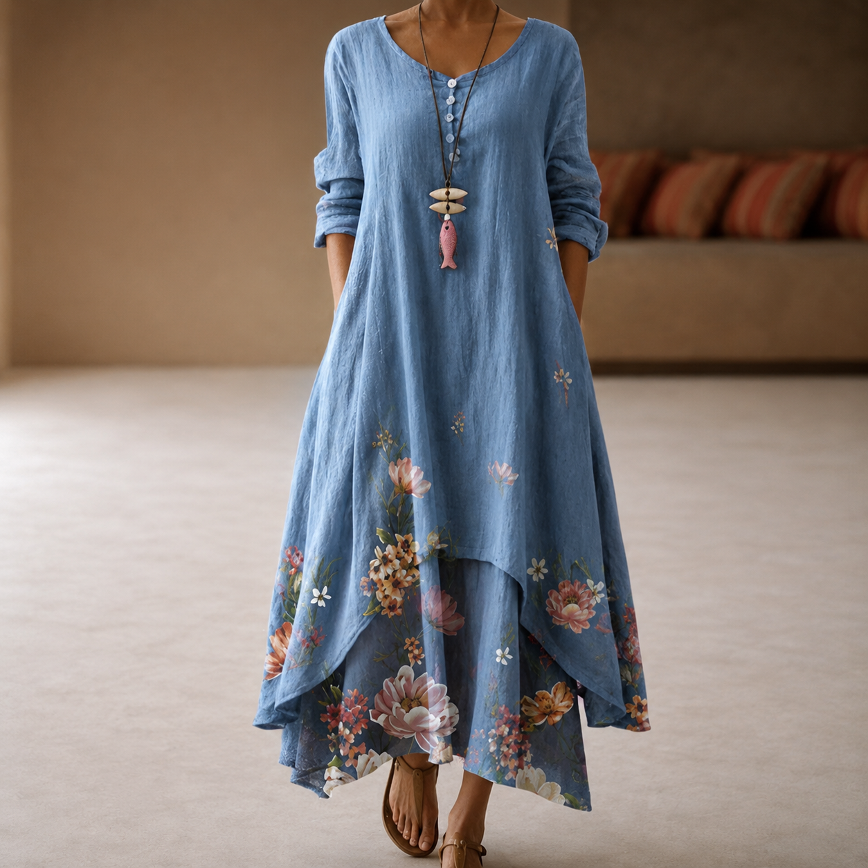 Flor - Graceful and breezy dress
