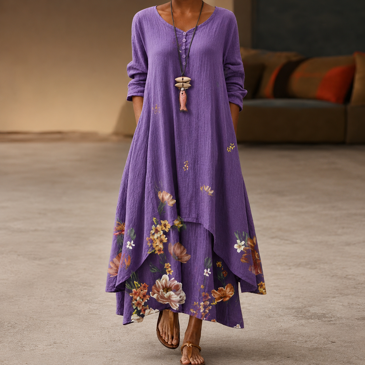 Flor - Graceful and breezy dress