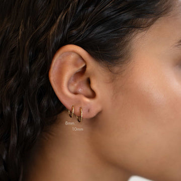 Thin Individual Hoop
