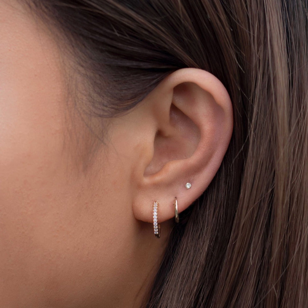 Huggie Classic Hoop Earrings