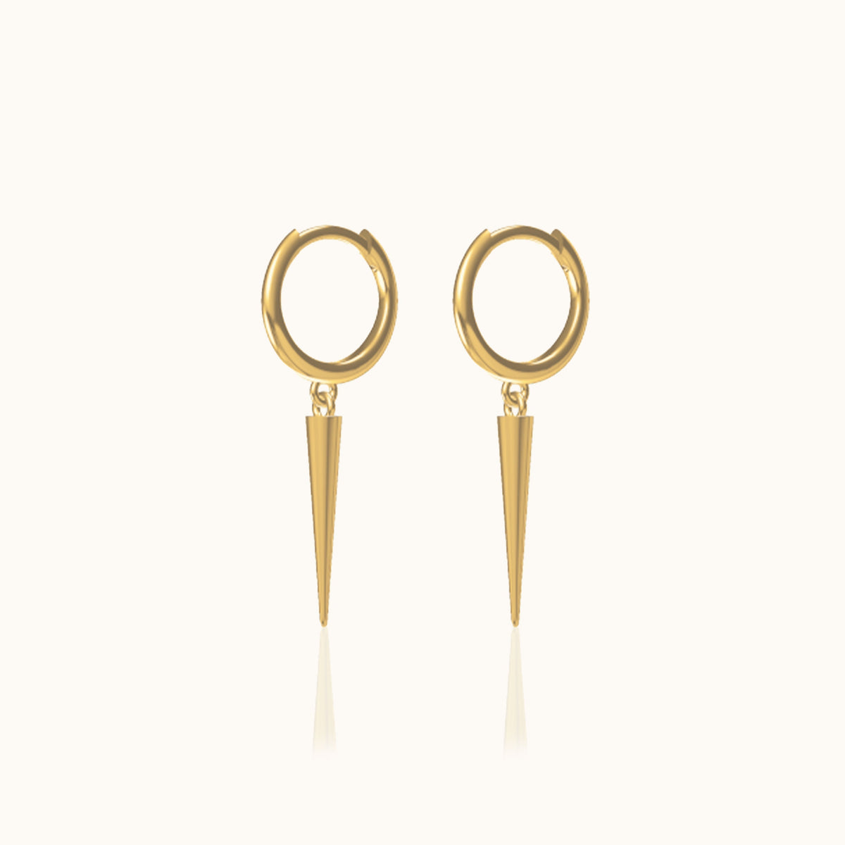 Kamala - Angular Spike Earrings