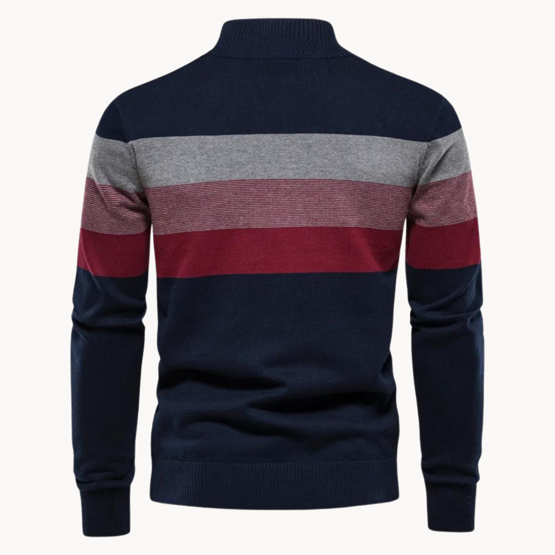 Aurullo - Warm half-zip sweater