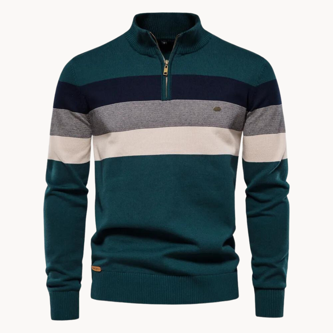 Aurullo - Warm half-zip sweater