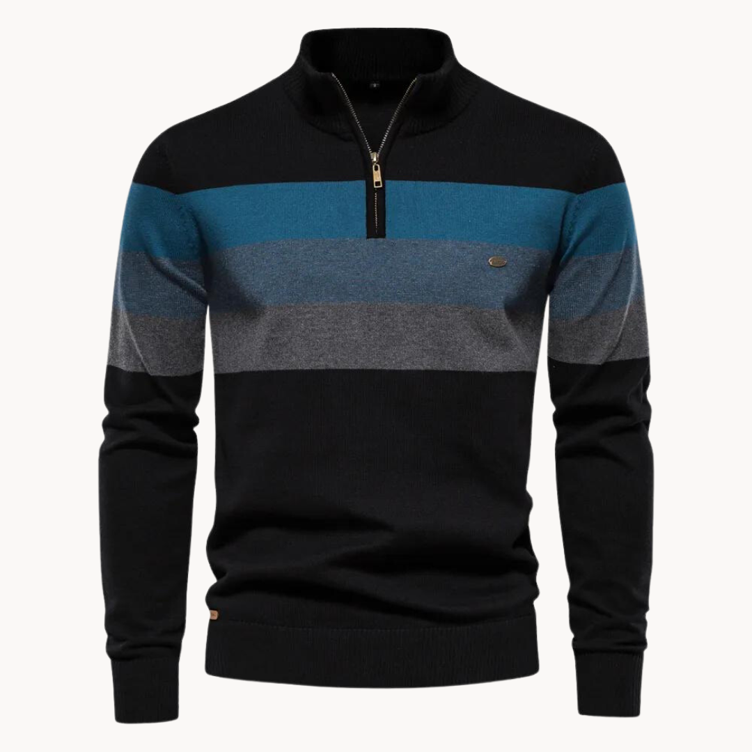 Aurullo - Warm half-zip sweater