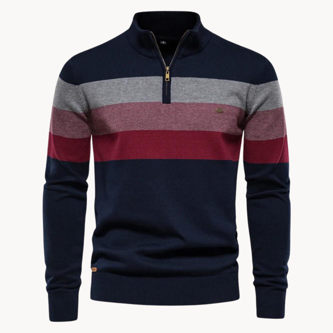 Aurullo - Warm half-zip sweater