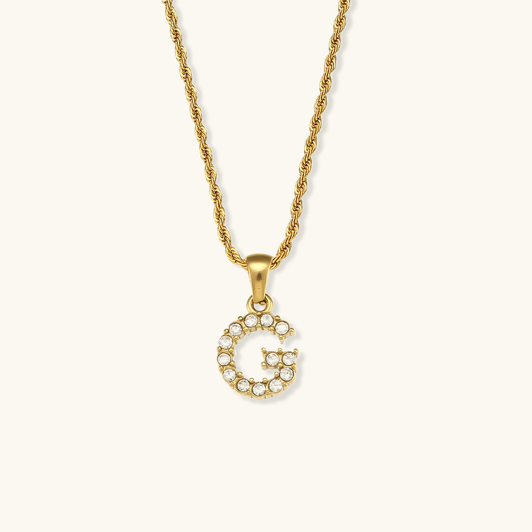 Maeve - Necklace with initials