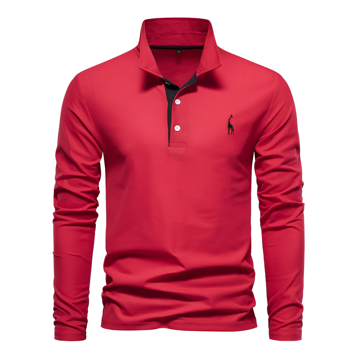 Antoine - Long-Sleeved Casual Polo Shirt for Men