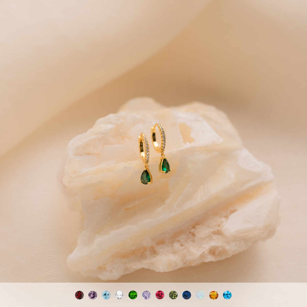 Custom Huggie Earrings - Bright Earrings