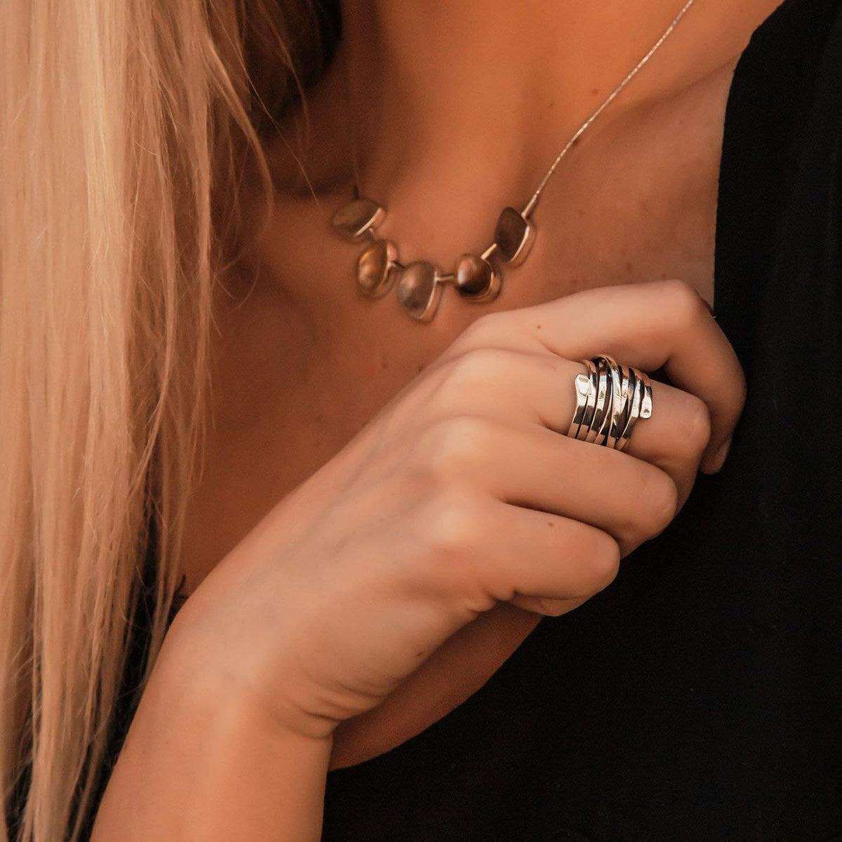 Bliss – Vintage Thick Silver Ring